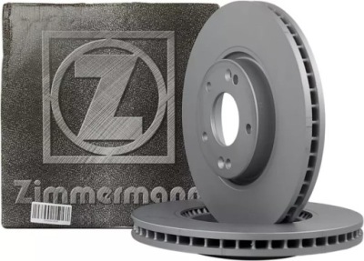 Zimmermann тормозные диски+ тормозные колодки p hyundai sonata v 300mm фото №1