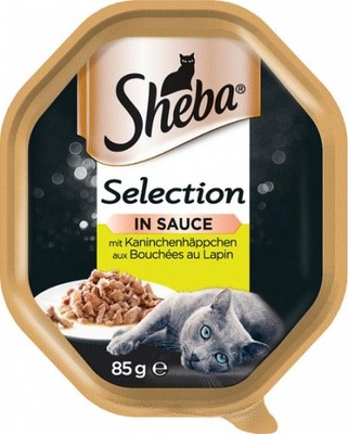 SHEBA SELECTION IN SAUCE Z KRÓLIKIEM W SOSIE 85g