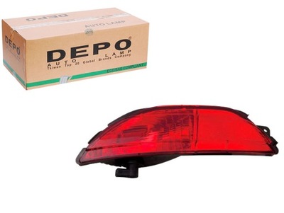 Противотуманная фара лампа противотуманная [depo] depo 666-4001l-ld-ue фото №1