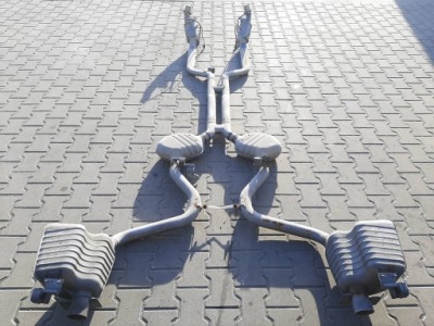 Гаситель выхлоп kompletny mercedes sl r231 w231 sl350 фото №1