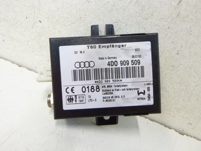 Модуль блок керування webasto audi a6 c5 4d0909509 фото №1