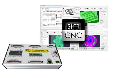 Kontroler CSMIO/IP-S z programem simCNC