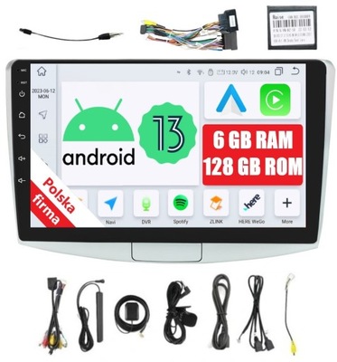 RADIO 2DIN NAWIGACJA ANDROID VW PASSAT B6 B7 CC 6/128 GB DSP CARPLAY LTE