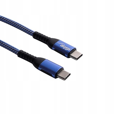 Kabel USB typ C - USB typ C Akyga 0,5 m 100W
