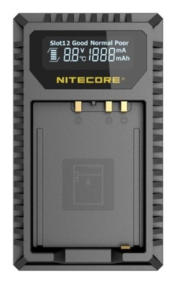 Ładowarka USB NITECORE na 2x Akumulator do FujiFilm X-E4 X100F HS50EXR X-E2