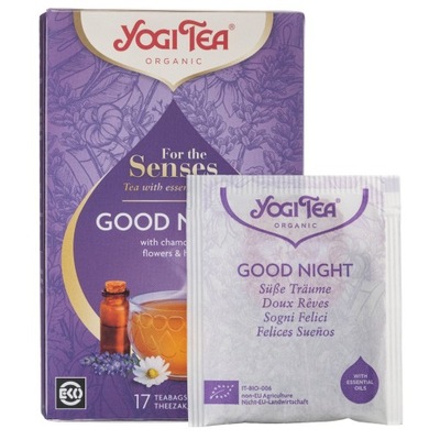 Yogi Tea Good Night Herbata spokojna sen lawenda