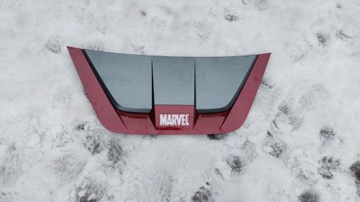 Капот накладка капот накладка hyundai kona iron man фото №1