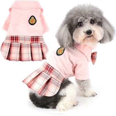 Sukienki dla psów dla małych psów dziewczyna letnia sukienka