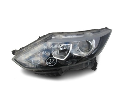 Nissan qashqai 2 j11 14- фара ліва led 10018013 фото №1