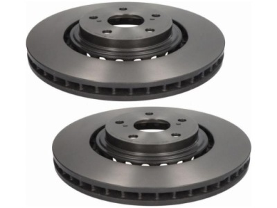 Тормозные диски перед lexus rx iii 3.5 08-15 nx 2.0 2.5 14- es 3.5 12-18 фото №1