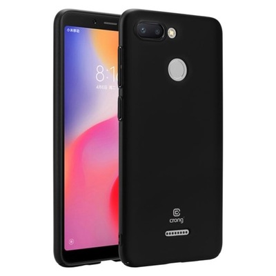 Crong Smooth Skin Etui Xiaomi Redmi 6 (czarny)