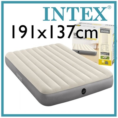 Intex 64102 Materac dmuchany dwuosobowy 191 x 137 x 25 cm