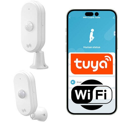 Czujnik ruchu Sone TUYA WIFI CZUJNIK łączność z bluetooth, łączność z wifi