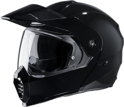 KASK MOTOCYKLOWY SZCZĘKOWY MODUŁOWY KASK HJC C80 SEMI FLAT BLACK