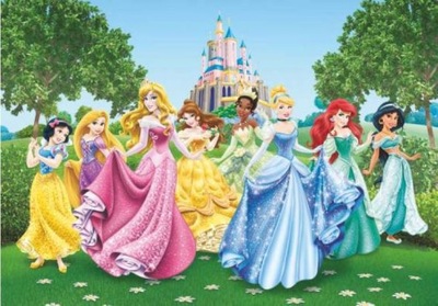 fototapeta Princess Ksiezniczki Disney 254x360cm