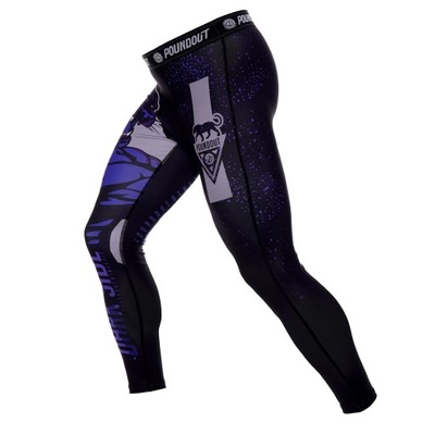 Legginsy sportowe męskie DARK SIDE M