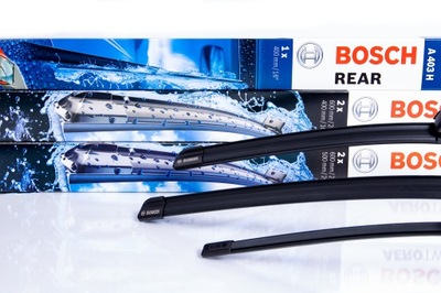 WIPER BLADES BOSCH AUDI A4 B9 AVANT 2015- FRONT+REAR  