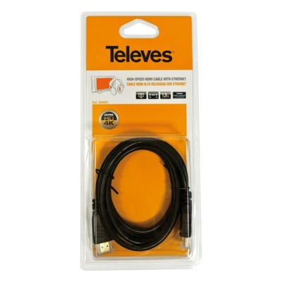 Kabel HDMI 2.0 Televes ref. 494501 1.5m 4K