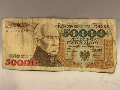 50000 ZŁOTYCH STASZIC 1993 A 3710269