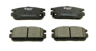 PADS BRAKE CHEVROLET CAPTIVA 06- REAR  