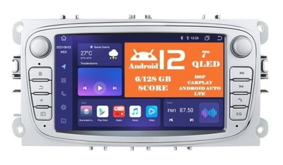 RADIO 2DIN NAWIGACJA ANDROID FORD CONNECT FOCUS II S-MAX GALAXY MONDEO MK4