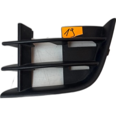 Решётка радиатора решётка бампера левая skoda fabia ii lift фото №1