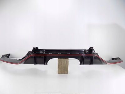 Дифузор бампера задня honda civic x type r фото №1