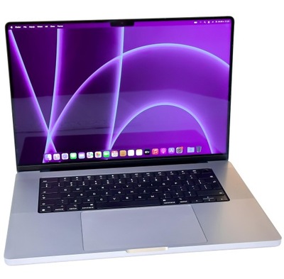 Laptop Macbook Pro 16 " Apple M 16 GB / 512 GB szary