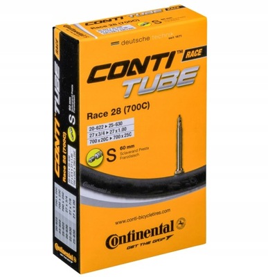 Dętka szosa Conti Race 28 cali 20-25mm presta 60mm