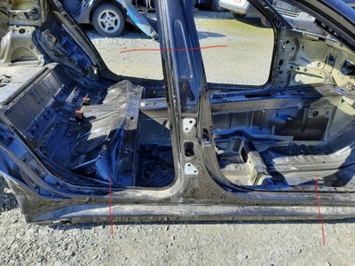 Panamera 970 блок двигателя правый порог фото №1