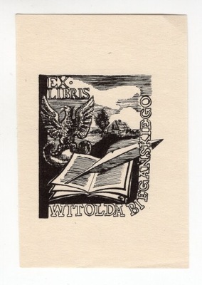 Exlibris Witolda Biegańskiego