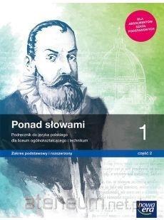 Okładka na Ponad słowami LO 1 cz.2 ZPiR 2019 NE