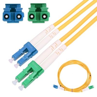 Patchcord LC/UPC-LC/APC Jednomodowy Duplex 9/125um G657A 2m