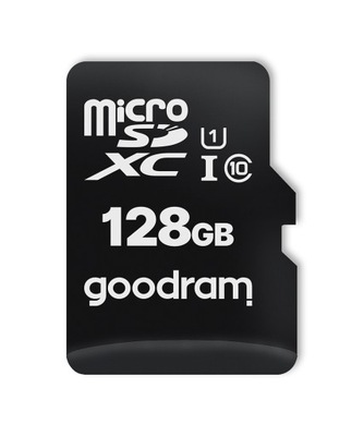 Karta Pamięci GOODRAM microSD 128GB CL10 UHS I