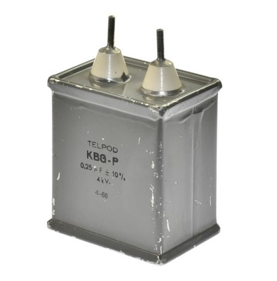 KBG-P TELPOD Kondensator wysokich napięć 0,25uF 4kV
