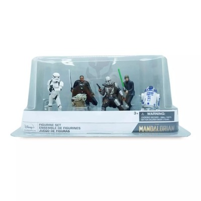 Star Wars 6 figurek Disney The Mandalorian Yoda