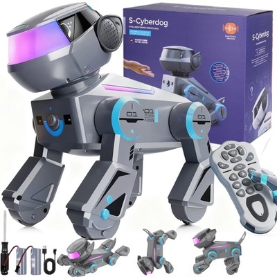 ROBOT PIES NA PILOTA I GESTY ZDALNIE STEROWANY INTERAKTYWNY WIELOFUNKCYJNY