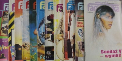Miesięcznik fantastyka nr 1 do 11 1989