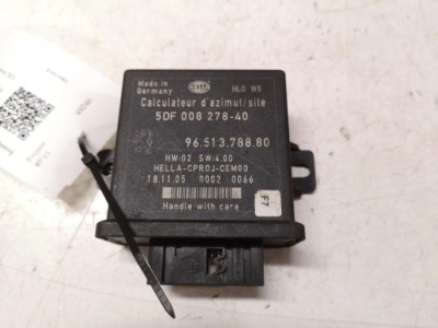 Peugeot 407 модуль блок керування світла 9651378880 europa фото №1