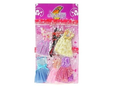 Sukienka dla lalki 29cm 6szt / ADAR