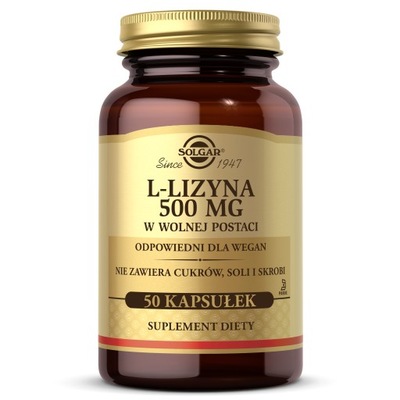 L-lizyna 500 mg