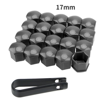 19/17MM 20PCS/СЕТ CAR WHEEL NUT CAPS PROTECTI