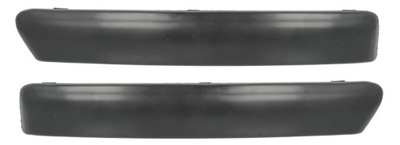 Накладки бампера перед комплект ford focus 2 04-08 фото №1