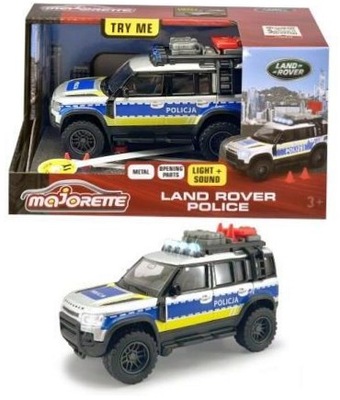 Policyjny Land Rover 12,5cm Majorette