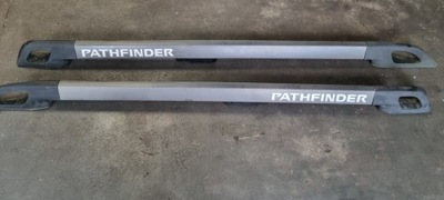 Nissan pathfinder r51 рейлинги кровельные фото №1