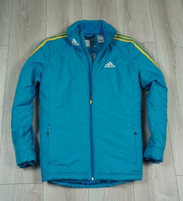 ADIDAS CLIMA PROOF 365 KURTKA OCIEPLANA REPREZENTACJI UKRAINY r. M