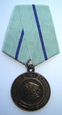 MEDAL ZA OBRONĘ SEWASTOPOLA ZSRR