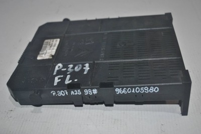 Модуль коробка bsi peugeot 307 lift 9660105980 фото №1