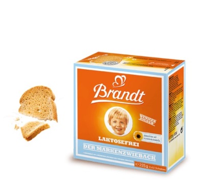 BRANDT * SUCHARKI SUCHARY BEZ LAKTOZY 225G