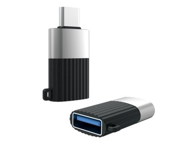 Adapter Micro USB - USB Typ C XO NB149-F Czarny